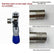 Pipe Thread Knurling Tool, Plumbing Thread Non‑Slip Knurler for Angle Valves, Elbows & Pipe Fittings, Labor‑Saving Ergonomic Knob, Prevent Teflon Tape Slippage & Stop Water Leaks for Plumbers & DIY Plumbing Repairs