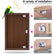 12PCS Door Catches, Double Roller Strong Hold Cupboard Cabinet Door Catches with Screws, Double Roller Catch Cabinet Catch Door Latch for Home Furniture Cabinet Cupboard