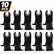 20PCS Oscillating Saw Blades for Multi Tools, Double-edged Drywall Oscillating Multitool Cutting Blade for Wood Plastics Sawing, Slicing, Sanding, Buffing, Polishing, Shovelling, Small, Black