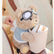 Cute Bear Tissue Holder and Trash Can, 2 in 1 Car Tissue Box, Multifunctional Creative Animal Paper Box for Car and Home