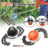 M10 Trimming Head Replacement Part, high Hardness, Thickened, Impact-Resistant, Suitable for Universal Brush Cutter.