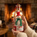 Magic Voice Message Bottle - Mini Christmas Tree Decor with Sound Recording Button - Unique Holiday Desk Ornament