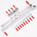 15pcs Adjustable Ratchet Wrench Kit