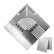 Woodworking Ruler - Stainless Steel Tile Alignment Scriber, Arc Marking Too Arc Marking Ruler for Edge Hole Corner Paving Construction Wall Floor Cutting