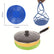 ilicone Coaster and Mesh Bottle Bag Set, Reusable Non Slip Coasters with Stretch Carrier for Home, Travel, Outdoor Parties