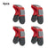 4PCS Magnetic Paint Brush Holder Clips, Paint Brush Clips, Painting Clamps for Painter or Home DIY Projects