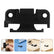 10 Pcs Push to Cabinet Connectors for Furniture Panels ABS Black Set, Fast Install with Tight Grip, for Kitchen Cabinet Projects and Table Top Use