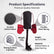 Cat Punching Bag Toy with Boxing Gloves, Strong Suction Cup Base