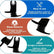 20PCS Oscillating Saw Blades for Multi Tools, Double-edged Drywall Oscillating Multitool Cutting Blade for Wood Plastics Sawing, Slicing, Sanding, Buffing, Polishing, Shovelling, Small, Black