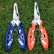 Small Fishing Pliers 2 Multi-Function Scissors Braid Cutters Lightweight Stainless Steel Fishing Tools Split Ring Opener Fish Gripper Hook Remover Gear Accessories