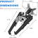 Overhead Valve Spring Compressor Tools Adjustable,Valve Spring Tool Removes Value Springs Without Remove Cylinder Head,Universal Carbon Steel Valve Spring Removal Tool Car Accessories
