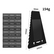 16-slot ABS plastic wrench organizer, standard hanging wrench organizer, suitable for toolboxes and walls, compatible with imperial and metric wrenches.