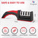 Knife Sharpeners for Kitchen Knives– Stainless Steel 4 in1 Kitchen Knife Sharpener – Ergonomic and Easy to Use Knife Sharpening Kit with 4 Stage Sharpening Slots