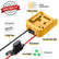 Power Wheels Adapter for Dewalt 20V Battery Adapter Power Wheels Battery Conversion Kit with Switch, Fuse & Wire Terminals, 12AWG Wire, Power Connector for DIY Ride On Truck, RC Car Toys and Robotics