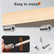 100 Pack Cabinet Shelf Pegs, Self Tapping Screws Cabinet Laminate Support, Shelf Pins with Non-Slip Sleeve for Kitchen Cabinet, Cupboard, Bookcase