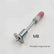 M8 Ceiling Anchor Bolts with Detachable Tips,with Nuts