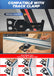 Accuracy Track Observed Addition with 19 Corner Presets and Bronze Locking Structure for Hit Complimentary Action Accuracy Corner Guide Track