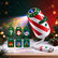 Christmas Projector Light USB Car Interior Santa Snowman Reindeer