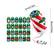 Christmas Projector Light USB Car Interior Santa Snowman Reindeer