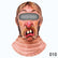 Funny Ski Mask for Men Realistic Old Man Face Balaclava 3D Printed Winter