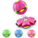 Magic Bouncing Ball 6-Light Dual Form – Pop up, Meta Ball Metaball Transforming Design – Flying Saucer Bouncy – Interactive Bouncing Balls