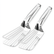 Stainless Steel Spatula Tongs for Cooking Fish Gripper Handy Pizza Clip Slotted Double Spatula Grill Tongs Metal s for Kitchen Use Fish
