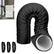 Portable AC Hose Insulation Sleeve, Portable Air Conditioners Insulated Hose Cover Wrap, Fit 5" & 5.9" Diameter Exhaust Hose, Easy Installation with 3*Adjustable Buckle Straps, Light Gray