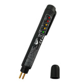 Brake Fluid Liquid Tester Pen, DOT 3 DOT 4 DOT 5.1 Brake Fluid Diagnostic Testing Pen, Vehicle High-Precision Hydraulic Liquid Oil Moisture Analyzer with 5 LED Indicators