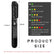 Brake Fluid Liquid Tester Pen, DOT 3 DOT 4 DOT 5.1 Brake Fluid Diagnostic Testing Pen, Vehicle High-Precision Hydraulic Liquid Oil Moisture Analyzer with 5 LED Indicators