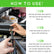 Brake Fluid Liquid Tester Pen, DOT 3 DOT 4 DOT 5.1 Brake Fluid Diagnostic Testing Pen, Vehicle High-Precision Hydraulic Liquid Oil Moisture Analyzer with 5 LED Indicators