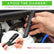 Brake Fluid Liquid Tester Pen, DOT 3 DOT 4 DOT 5.1 Brake Fluid Diagnostic Testing Pen, Vehicle High-Precision Hydraulic Liquid Oil Moisture Analyzer with 5 LED Indicators