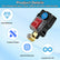 Car Battery Power Cut-Off Switch Breaker, Stable Transmission Pure Copper High Conductivity Disconnect Switch Smart Car Battery Disconnect Switch 12v-24v for Boat Rv Car Truck Supplies