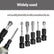 1/2 to 1/4 Socket Adapter Converter Impact Wrench Drill Bit Set Conversion Head for Driver Electric Screwdriver Chuck Adapter Hex Drive Accessories for Air Hammer 1/2 Inch to 1/4 Inch Heavy Duty