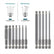 7-Piece Ball-End Hex Screwdriver Bit Set
