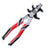 8-Inch MIG Welding Pliers, Professional 8-in-1 Multi-Functional Welder Tool with 12/15/27mm Wrench, High Carbon Steel Spring Loaded Pliers for Nozzle Cleaning & Wire Cutting