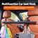 Foldable Car Seat Headrest Hook, 180° Folding Multi-Hook Organizer for Bags, Umbrellas and Fishing Rods