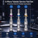 3-Piece Tubular Service Tool Set, Herramienta para Arreglar Las Llaves Del Shower De 3 Válvulas, O-Hand Radiator Petcock Socket Set, Plumbing Plug Tool Kit for Home — 7.0/7.5/7.8 mm