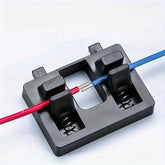 2PACK Electric Welding Cable Holder,Welding Wire Fixture Suction Bracket, Adjustable Helping Hands Tool for Soldering Repair (2PCS Black)