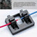 2PACK Electric Welding Cable Holder,Welding Wire Fixture Suction Bracket, Adjustable Helping Hands Tool for Soldering Repair (2PCS Black)