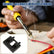 2PACK Electric Welding Cable Holder,Welding Wire Fixture Suction Bracket, Adjustable Helping Hands Tool for Soldering Repair (2PCS Black)