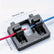 2PACK Electric Welding Cable Holder,Welding Wire Fixture Suction Bracket, Adjustable Helping Hands Tool for Soldering Repair (2PCS Black)