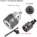 1.5-13mm Converter 1/2 Shank -20UNF Key Drill Chuck Thread Quick Change Adapter SDS 1/4 Shank Hex Impact Driver Wrench Bit Connecting Rod(Chuck SDS Adapter)