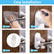 Improved Childproof Door Lever Lock（2 Pack）Prevents Toddlers from Opening Doors. Durable ABS with Adhesive Backing. Simple Install, No Tools Needed
