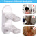 Improved Childproof Door Lever Lock（2 Pack）Prevents Toddlers from Opening Doors. Durable ABS with Adhesive Backing. Simple Install, No Tools Needed