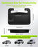 2-in-1 Steering Wheel Tray & Seat Gap Organizer | Portable Steering Wheel Desk with Cup Holder & Pad Slot, Car Food Desk for Laptop, Working, Eating, Multipurpose Accessories