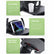 2-in-1 Steering Wheel Tray & Seat Gap Organizer | Portable Steering Wheel Desk with Cup Holder & Pad Slot, Car Food Desk for Laptop, Working, Eating, Multipurpose Accessories