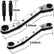 HVAC Service Wrench,3/16"-3/8" 5/16" x 1/4"Valve Wrench with Hex Adapter | HVAC Tools, Dual Head Ratchet Design, 4 Size Valve Wrench, Hex Bit Adapter Kit, AC Refrigeration Repair