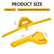 Manual Lemon Squeezer, Hand Lemon Squeezer, Durability and longevity, Easy to Use & Dishwasher Safe, Lemon Juicer, Citrus Juicer, Lemon Juicer Squeezer to Squeeze Lemons