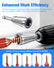 Wire Twister Tool for Drill, 2026 Upgrades Wire Nut Twister for Drill Profession Electricians Tool, 6MM Hex Shank Cable Wire Twisting Tool Wire Twister Wire Connector for 9-22 AWG (2pcs)