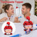 2PCS Pooping Santa Toothpaste Topper,Novelty Toothpaste Dispenser Cap